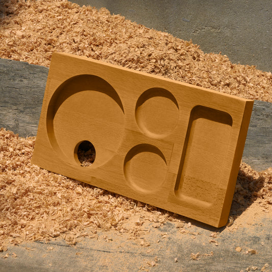 Woodvinci Ahşap Mini Servis Altlığı